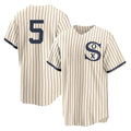 CAdoa C.White Sox #5 Munetaka Murakami Player Cream Field of Dreams Home Game Stitched Jerseys