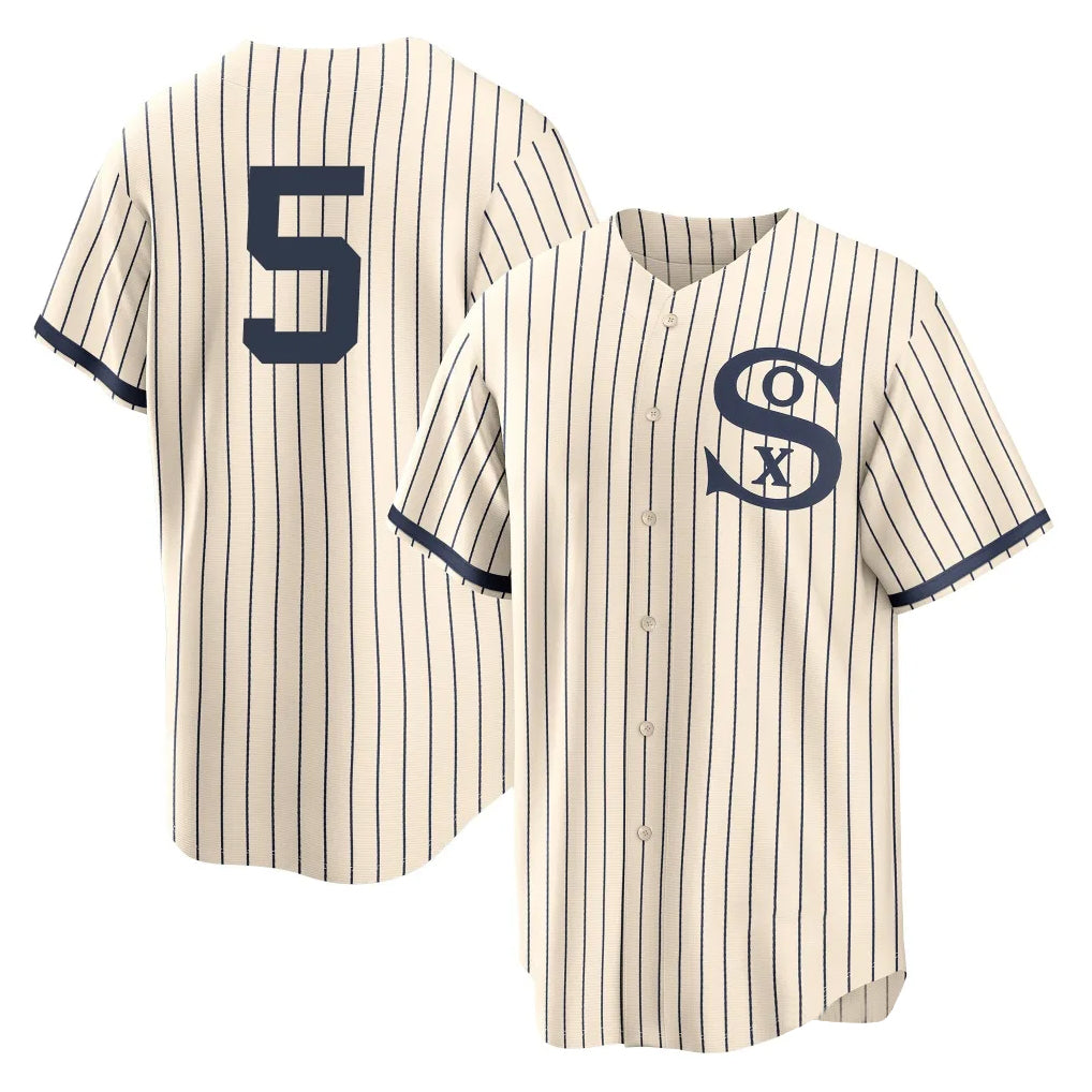 CAdoa C.White Sox #5 Munetaka Murakami Player Cream Field of Dreams Home Game Stitched Jerseys