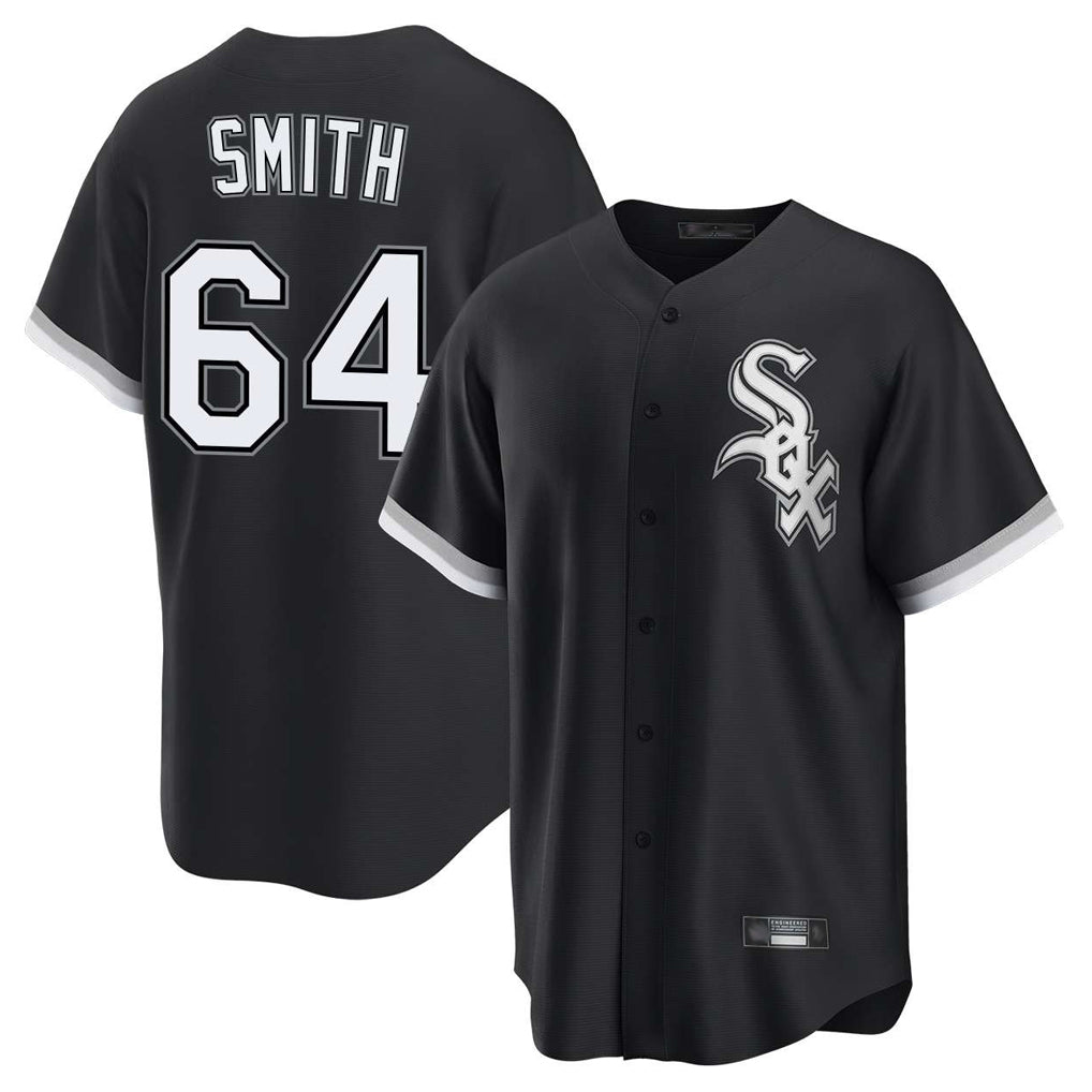 CAdoa C.White Sox #64 Shane Smith Player Black City Connect Limited Home Stitched Jersey