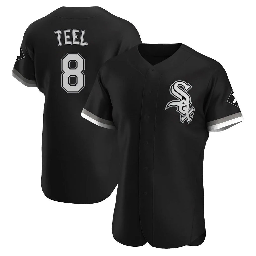 CAdoa C.White Sox #8 Kyle Teel Player Black Limited Elite Home Stitched Jerseys