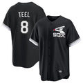CAdoa C.White Sox #8 Kyle Teel Player Black Spring Training Game Stitched Jerseys