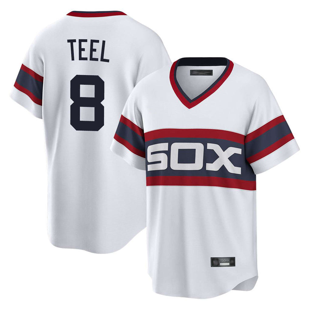 CAdoa C.White Sox #8 Kyle Teel Player White T-shirt Home Game Stitched Jerseys