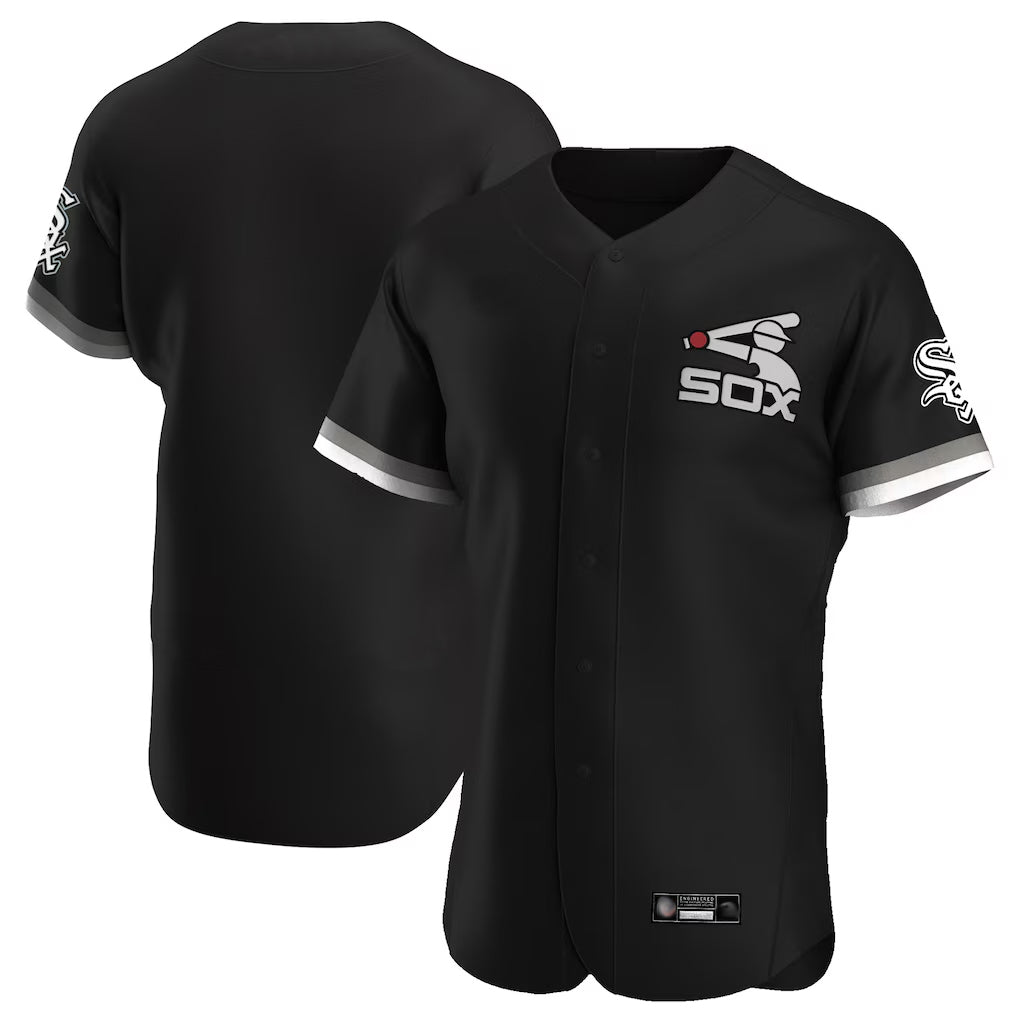 CAdoa C.White Sox ## White Sox Blank Player Black Limited Elite Home Game Stitched Jerseys
