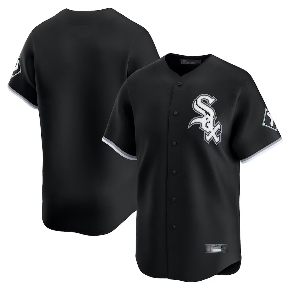 CAdoa C.White Sox ## White Sox Blank Player Black Limited Home Stitched Jerseys