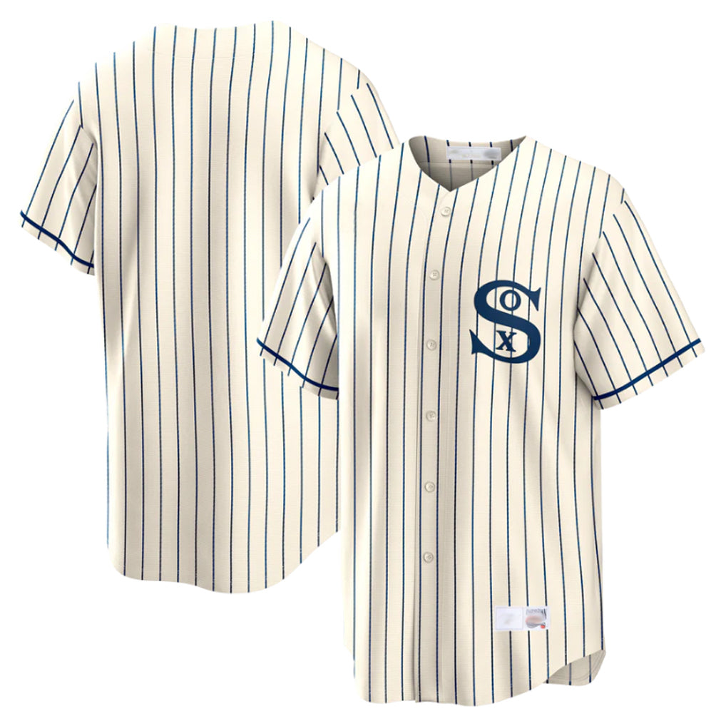 CAdoa C.White Sox ## White Sox Blank Player Cream Cooperstown Collection Field of Dreams Home Stitched Jerseys