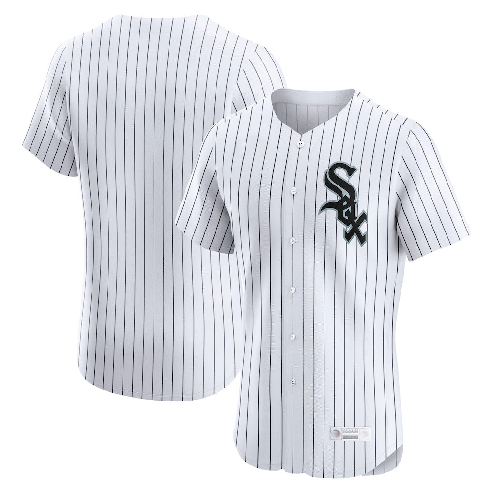 CAdoa C.White Sox ## White Sox Blank Player White Limited Elite Home Stitched Jerseys