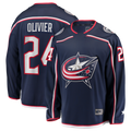 CAdoa CB.Jackets #24 Mathieu Olivier Navy Home Breakaway Jersey