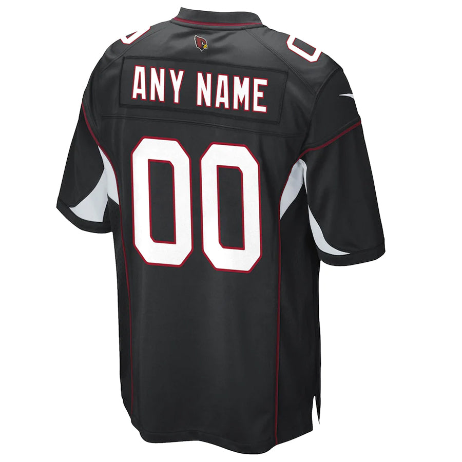 CAdoa Custom A.Cardinals Black Game Stitched Jerseys