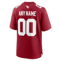 CAdoa Custom A.Cardinals Red Replica Game Stitched Jerseys