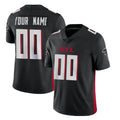 CAdoa Custom A.Falcons Black Limited Home Game Any Name & Numbers Stitched Jerseys
