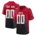 CAdoa Custom A.Falcons Red Limited Home Game Any Name & Numbers Stitched Jerseys