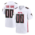 CAdoa Custom A.Falcons White Home Game Any Name & Numbers Stitched Jerseys