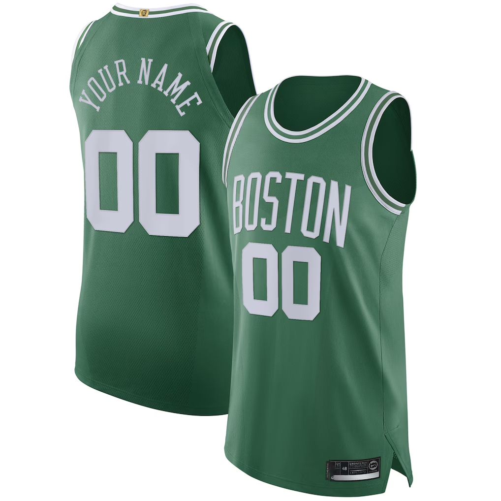 CAdoa Custom B.Celtics Green 202021 Authentic Jerseys - Icon Edition