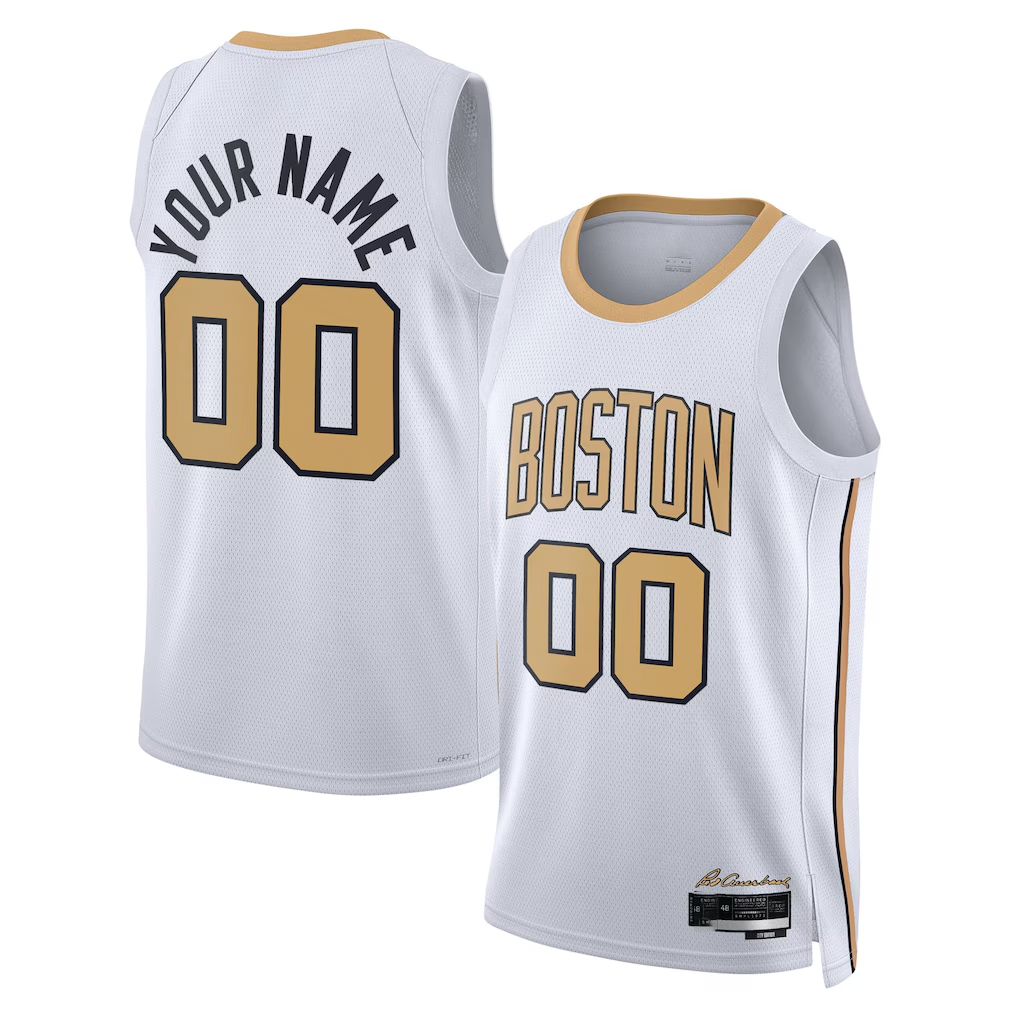 CAdoa Custom B.Celtics White 202526 City Edition Swingman Jerseys
