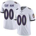 CAdoa Custom B.Ravens White Vapor F.U.S.E. Limited Stitched Jerseys