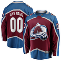 CAdoa Custom C.Avalanche Maroon Home Breakaway Jerseys