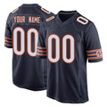 CAdoa Custom C.Bears Navy Home Game Any Name & Numbers Stitched Jerseys