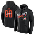 CAdoa Custom C.Bengals Gray Big & Tall Team Authentic Custom Hoodie Stitched Jerseys