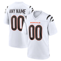 CAdoa Custom C.Bengals White Game Stitched Jerseys