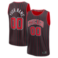 CAdoa Custom Chicago BullsC.Bulls Black Fast Break Jerseys - Icon Edition