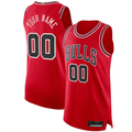 CAdoa Custom C.Bulls Red Authentic Jerseys - Icon Edition