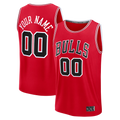 CAdoa Custom C.Bulls Red Fast Break Jerseys - Icon Edition