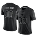 CAdoa Custom C.Panthers Black Limited Reflective Game Any Name & Numbers Stitched Jerseys