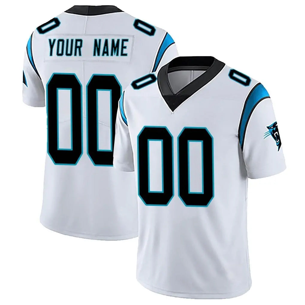 CAdoa Custom C.Panthers White Vapor Untouchable Limited Game Any Name & Numbers Stitched Jerseys