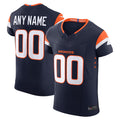 CAdoa Custom D.Broncos Navy Vapor F.U.S.E. Elite Stitched Jerseys