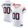 CAdoa Custom D.Broncos Vapor F.U.S.E. Elite White Stitched Jerseys