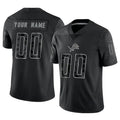 CAdoa Custom D.Lions Black RFLCTV Limited Stitched Jerseys