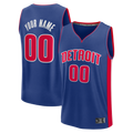 CAdoa Custom D.Pistons  Blue Fast Break Jerseys - Icon Edition