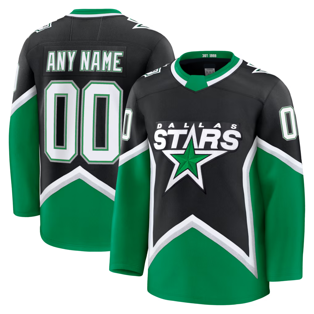 CAdoa Custom D.Stars Black Alternate Premium Jerseys