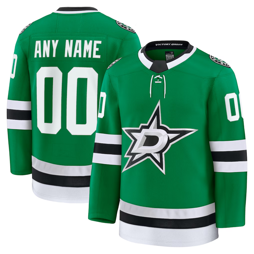 CAdoa Custom D.Stars Kelly Green Home Premium Jerseys
