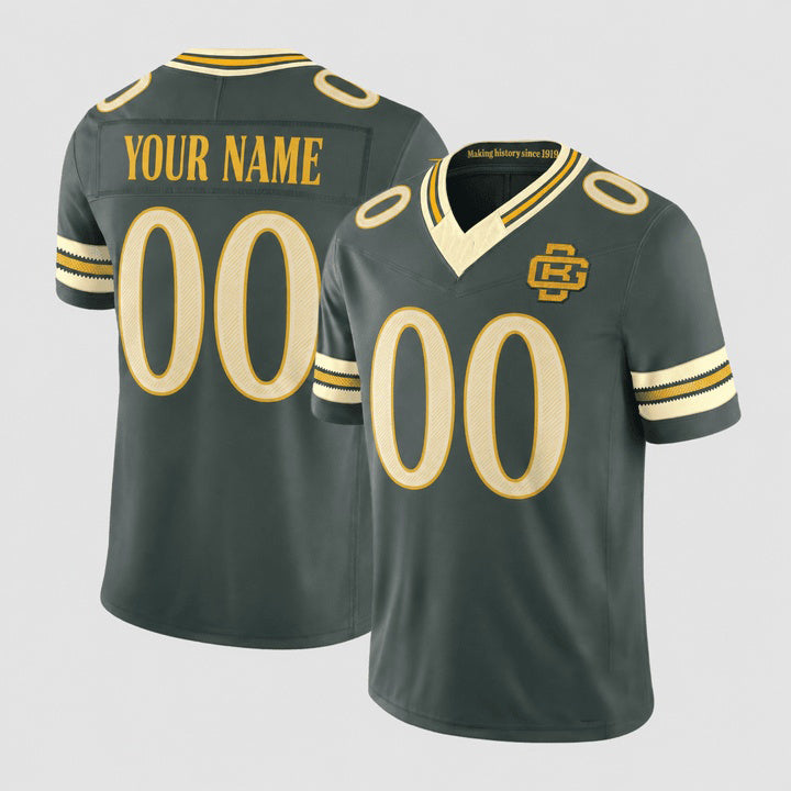 CAdoa Custom GB.Packers Green Rivalries Jersey - All Stitched