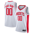 CAdoa Custom H.Rockets White 2022-2023 Swingman Stitched Jerseys- Statement Edition