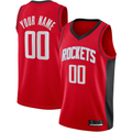 CAdoa Custom H.Rockets Red Swingman Stitched Jerseys-Icon Edition