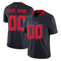 CAdoa Custom H.Texans Navy Limited 2nd Alternate Vapor F.U.S.E. Home Game Any Name & Numbers Stitched Jerseys