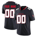 CAdoa Custom H.Texans Navy Limited Alternate Vapor F.U.S.E. Home Game Any Name & Numbers Stitched Jerseys