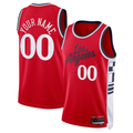 CAdoa Custom LA.Clippers Red 2024-2025 Swingman Stitched Jerseys - Statement Edition