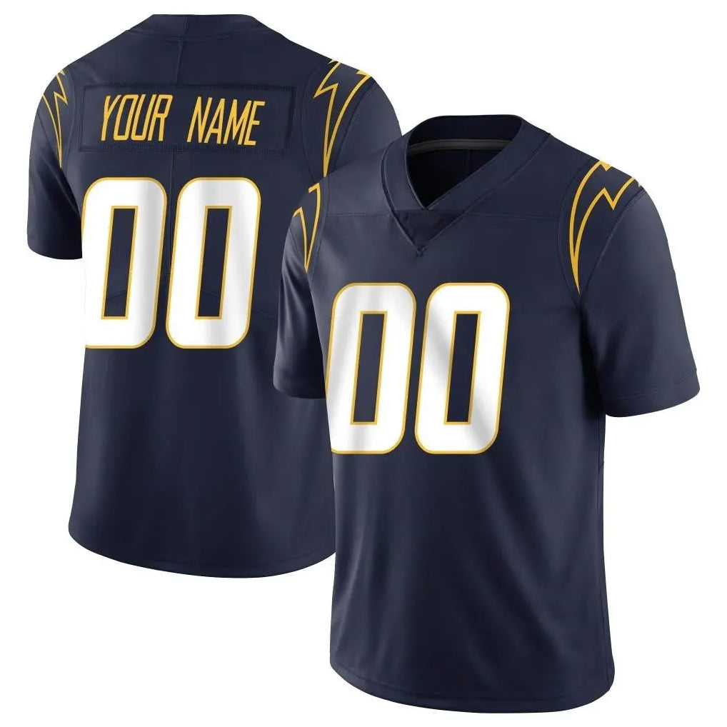 CAdoa Custom LA.Chargers Navy Limited Vapor Untouchable Home Game Any Name & Numbers Stitched Jerseys