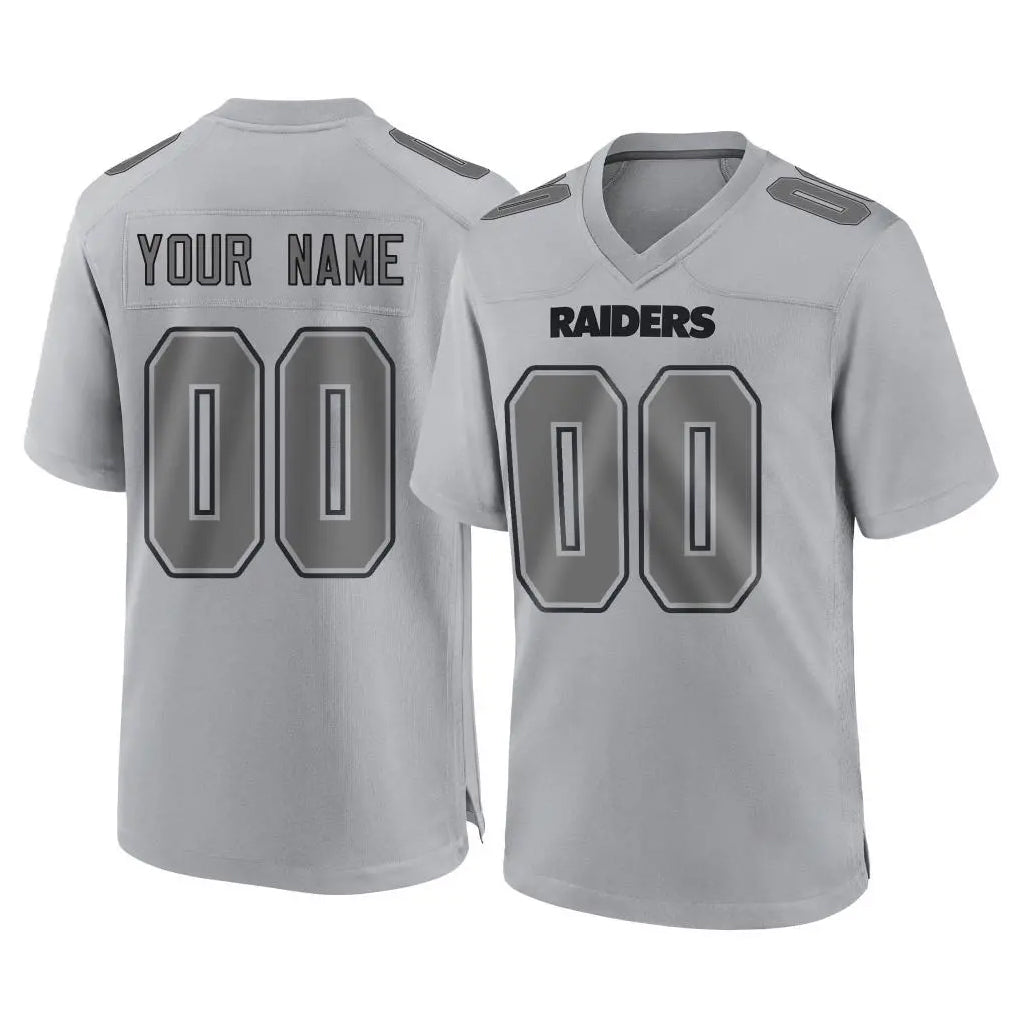 CAdoa Custom LV.Raiders Gray Atmosphere Fashion Limited Game Any Name & Numbers Stitched Jerseys