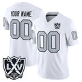 CAdoa Custom LV.Raiders White 2026 Vapor Limited Home Game Any Name & Numbers Stitched Jerseys