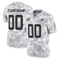 CAdoa Custom M.Dolphins Arctic Camo Salute To Service Limited Game Any Name & Numbers Stitched Jerseys