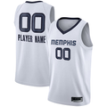 CAdoa Custom M.Grizzlies White 2020-2021 Swingman Stitched Jerseys - Association Edition