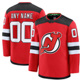 CAdoa Custom N.Jersey Devils Red Home Premium Jerseys