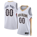 CAdoa Custom NO.Pelicans Black 2025-2026 City Edition Swingman Stitched Jerseys