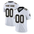 CAdoa Custom NO.Saints White Limited Vapor Untouchable Home Game Any Name & Numbers Stitched Jerseys