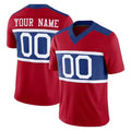 CAdoa Custom NY.Giants Red Century Vapor F.U.S.E. Home Game Any Name & Numbers Stitched Jerseys