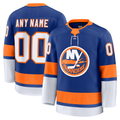 CAdoa Custom NY.Islanders Royal Home Premium Jerseys